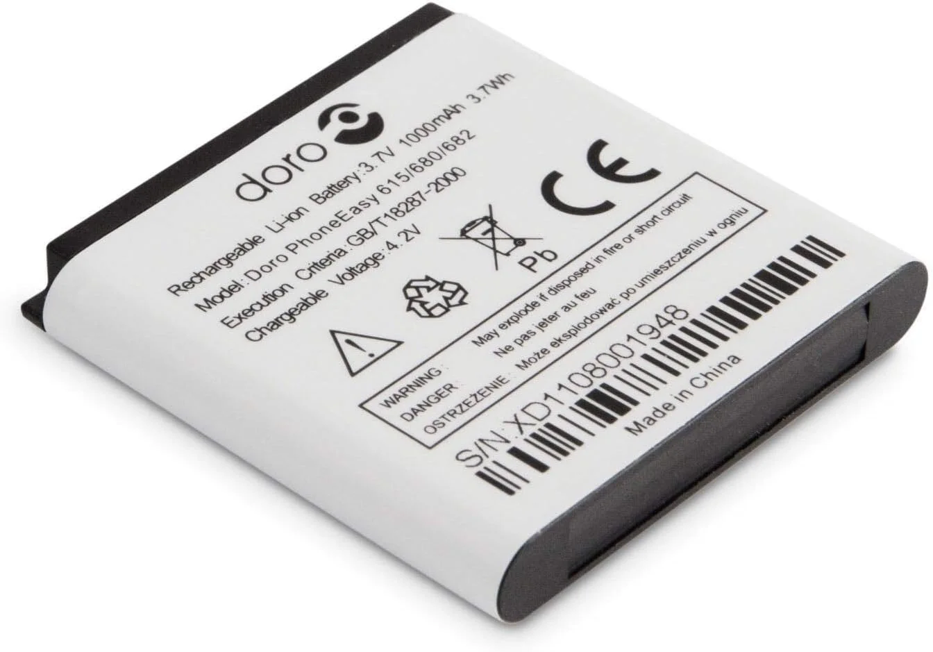 باتری جایگزین سازگار با تلفن های مدل Easy 614, 615,680,682,614 باتری جایگزین سازگار با تلفن های مدل Easy 614, 615,680,682,614