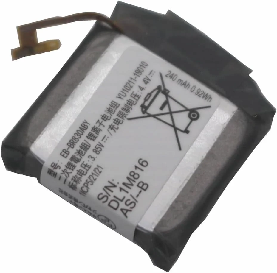باتری جایگزین EB-BR830ABY با ظرفیت 247mAh برای ساعت هوشمند سامسونگ گلکسی اکتیو 2 مدل 40mm R830 R835 SM-R835 SM-R830 باتری جایگزین EB-BR830ABY با ظرفیت 247mAh برای ساعت هوشمند سامسونگ گلکسی اکتیو 2 مدل 40mm R830 R835 SM-R835 SM-R830