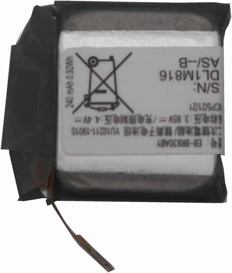 باتری جایگزین EB-BR830ABY با ظرفیت 247mAh برای ساعت هوشمند سامسونگ گلکسی اکتیو 2 مدل 40mm R830 R835 SM-R835 SM-R830 باتری جایگزین EB-BR830ABY با ظرفیت 247mAh برای ساعت هوشمند سامسونگ گلکسی اکتیو 2 مدل 40mm R830 R835 SM-R835 SM-R830