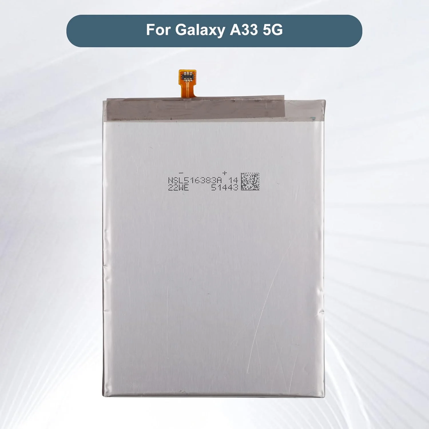 باتری جایگزین EB-BA536ABY سازگار با گوشی سامسونگ گلکسی A33 5G SM-A336E به همراه ابزار باتری جایگزین EB-BA536ABY سازگار با گوشی سامسونگ گلکسی A33 5G SM-A336E به همراه ابزار