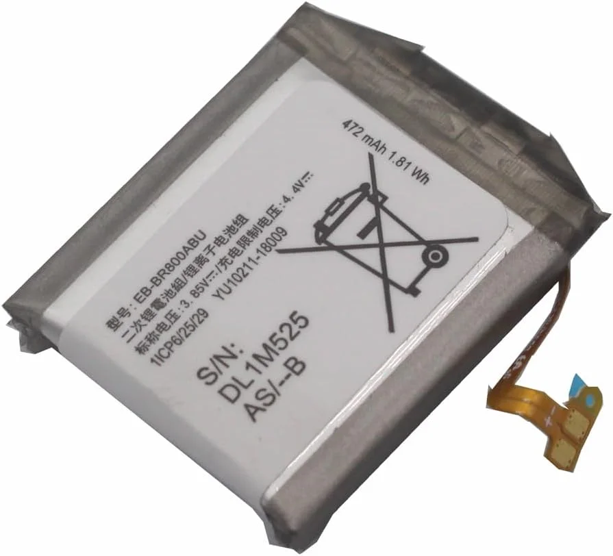 باتری جایگزین 472mAh EB-BR800ABU برای ساعت هوشمند سامسونگ Gear S4 SM-R800 46mm باتری جایگزین 472mAh EB-BR800ABU برای ساعت هوشمند سامسونگ Gear S4 SM-R800 46mm