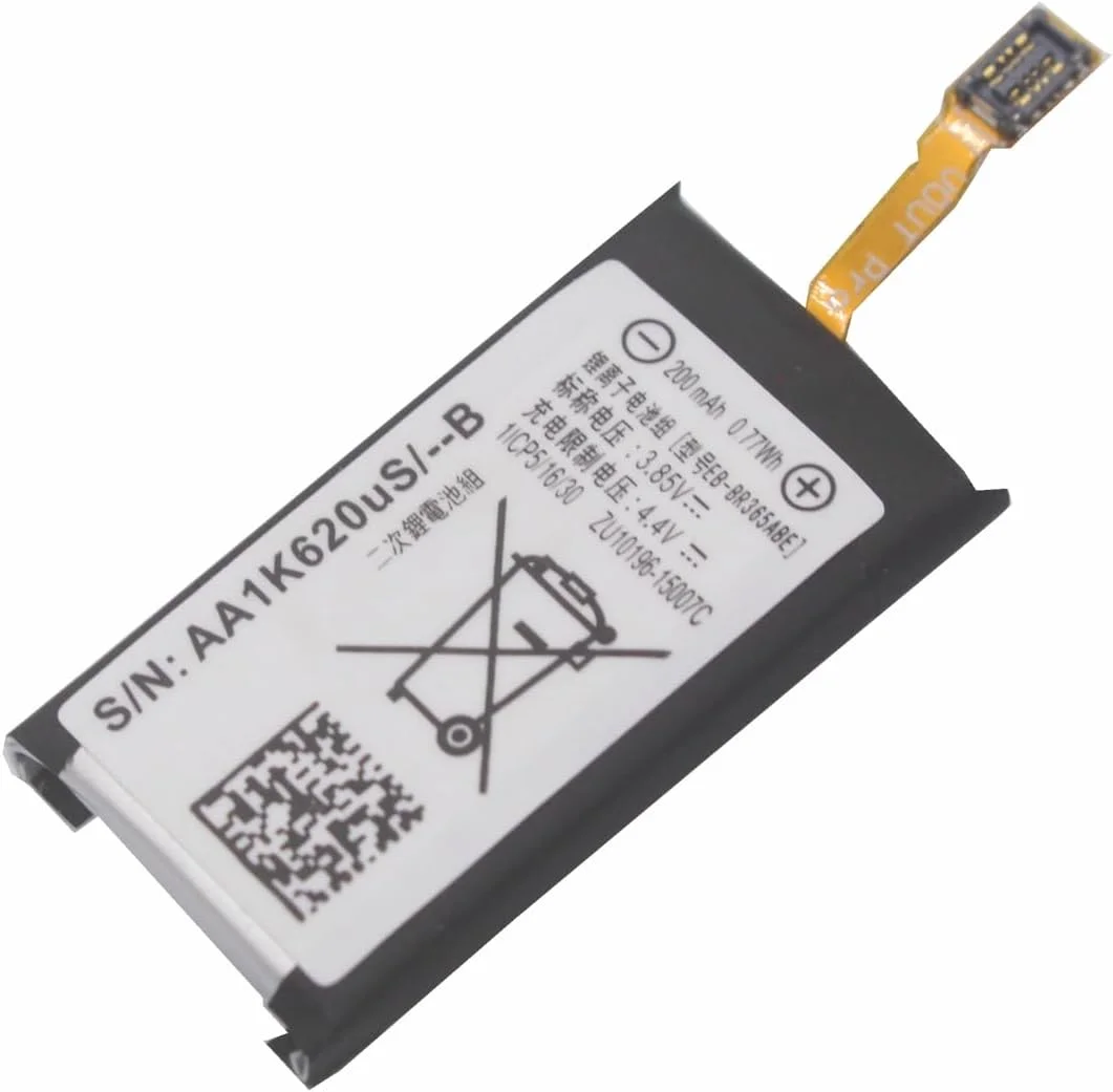 باتری جایگزین EB-BR365ABE با ظرفیت 200mAh و ولتاژ 3.85V برای ساعت هوشمند سامسونگ Gear Fit2 Pro Fit 2 Pro Fit 2Pro R365 SM-R365 باتری جایگزین EB-BR365ABE با ظرفیت 200mAh و ولتاژ 3.85V برای ساعت هوشمند سامسونگ Gear Fit2 Pro Fit 2 Pro Fit 2Pro R365 SM-R365
