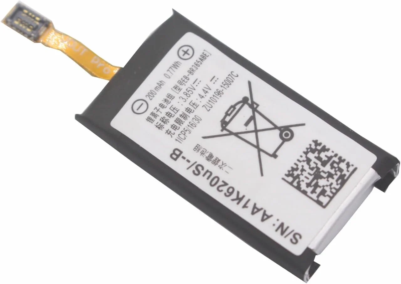 باتری جایگزین EB-BR365ABE با ظرفیت 200mAh و ولتاژ 3.85V برای ساعت هوشمند سامسونگ Gear Fit2 Pro Fit 2 Pro Fit 2Pro R365 SM-R365 باتری جایگزین EB-BR365ABE با ظرفیت 200mAh و ولتاژ 3.85V برای ساعت هوشمند سامسونگ Gear Fit2 Pro Fit 2 Pro Fit 2Pro R365 SM-R365