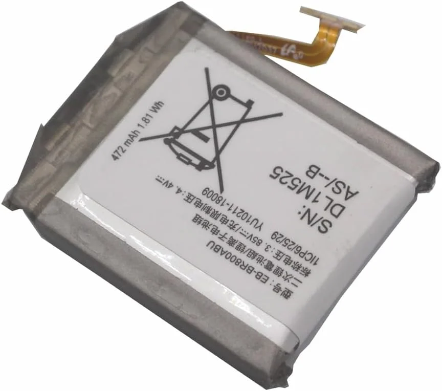 باتری جایگزین 472mAh EB-BR800ABU برای ساعت هوشمند سامسونگ Gear S4 SM-R800 46mm باتری جایگزین 472mAh EB-BR800ABU برای ساعت هوشمند سامسونگ Gear S4 SM-R800 46mm