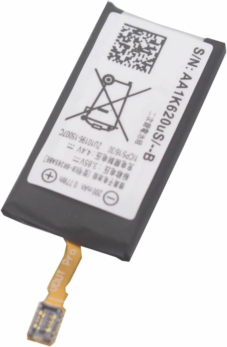 باتری جایگزین EB-BR365ABE با ظرفیت 200mAh و ولتاژ 3.85V برای ساعت هوشمند سامسونگ Gear Fit2 Pro Fit 2 Pro Fit 2Pro R365 SM-R365 باتری جایگزین EB-BR365ABE با ظرفیت 200mAh و ولتاژ 3.85V برای ساعت هوشمند سامسونگ Gear Fit2 Pro Fit 2 Pro Fit 2Pro R365 SM-R365