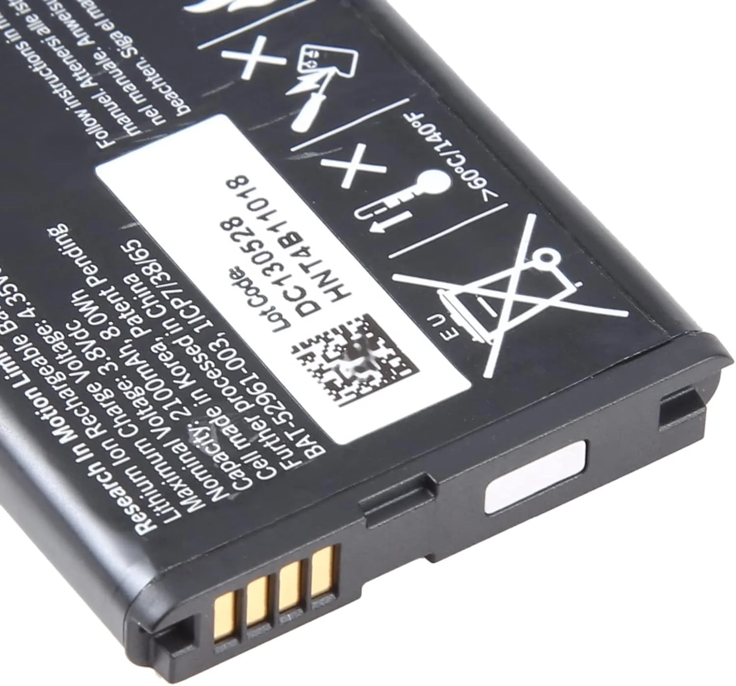 باتری جایگزین 2100mAh مدل BAT-52961-003 برای گوشی بلک بری Q10 NS-1 NX-1 باتری جایگزین 2100mAh مدل BAT-52961-003 برای گوشی بلک بری Q10 NS-1 NX-1