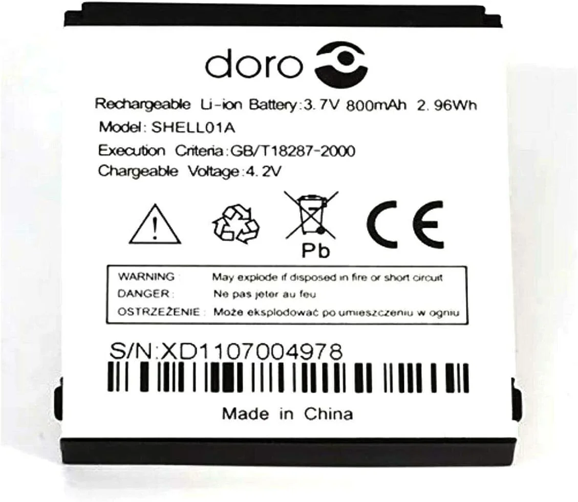 باتری جایگزین مدل SHELL01A سازگار با گوشی های دورو فونیزی 410 ایزی فون 410GSM با ظرفیت 800 میلی آمپر، دورو فون ایزی 409 410 611 610 621 622 631 612 باتری جایگزین مدل SHELL01A سازگار با گوشی های دورو فونیزی 410 ایزی فون 410GSM با ظرفیت 800 میلی آمپر، دورو فون ایزی 409 410 611 610 621 622 631 612