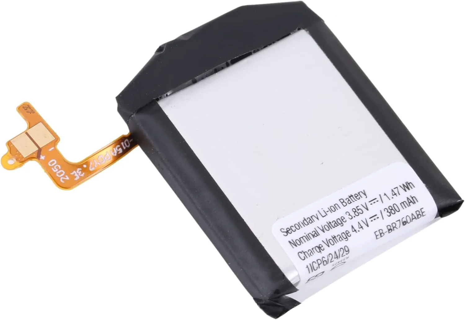 باتری لیتیوم پلیمری 380mAh مدل EB-BR760ABE جایگزین برای ساعت هوشمند سامسونگ Gear S3 Frontier/Classic باتری لیتیوم پلیمری 380mAh مدل EB-BR760ABE جایگزین برای ساعت هوشمند سامسونگ Gear S3 Frontier/Classic