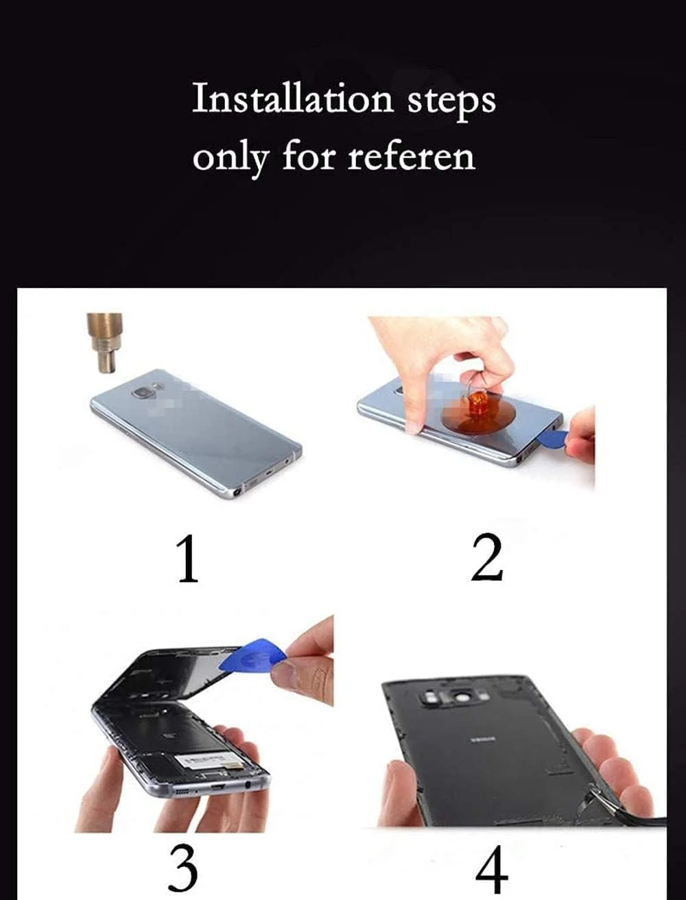 درب پشتی شیشه ای گوشی سامسونگ گلکسی نوت 20 الترا (مشکی) به همراه چسب و فریم دوربین درب پشتی شیشه ای گوشی سامسونگ گلکسی نوت 20 الترا (مشکی) به همراه چسب و فریم دوربین