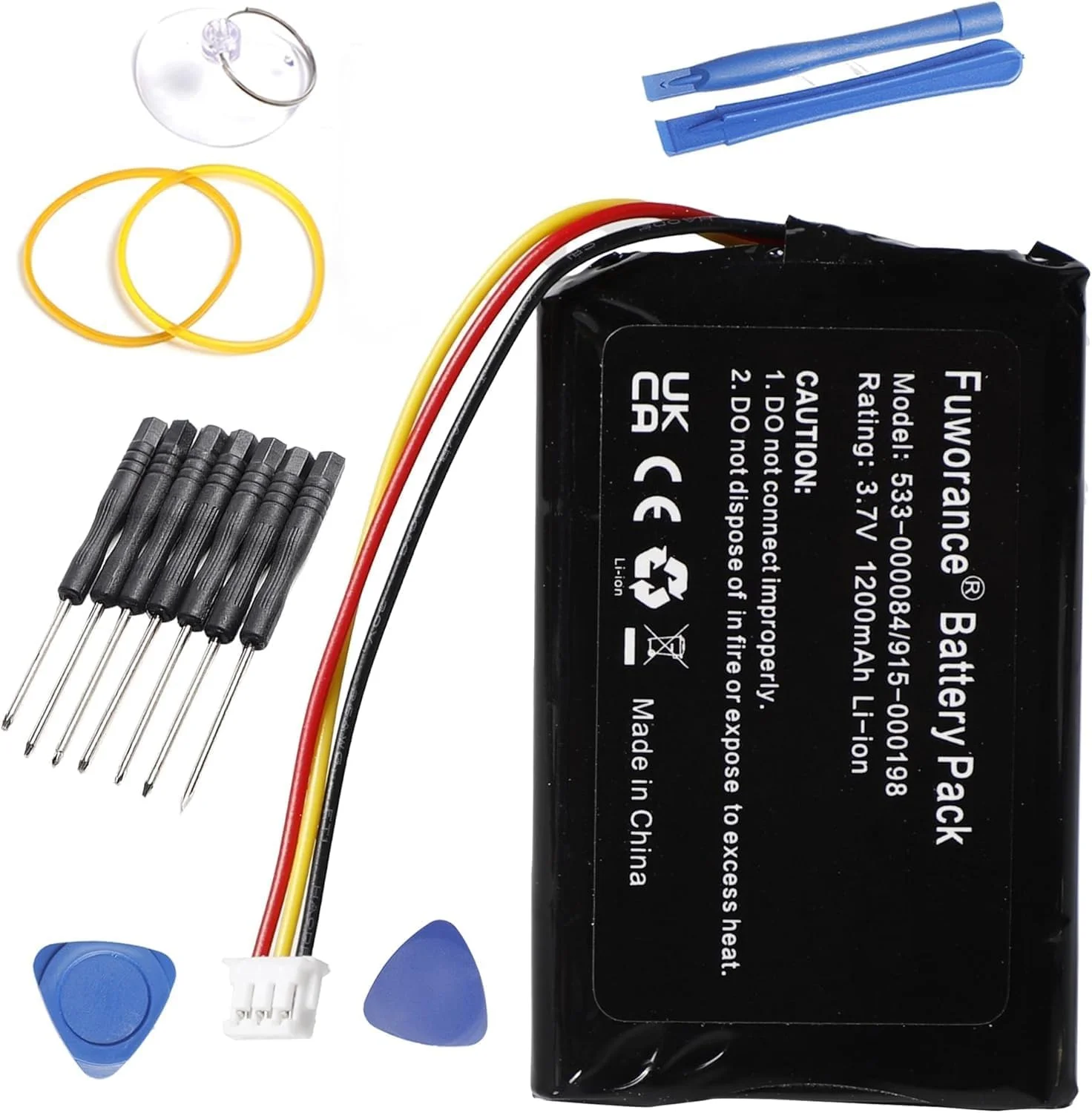 باتری جایگزین Fuworance 1200mAh 3.7V 533-000084 سازگار با Logitech Harmony Touch/Harmony One/Harmony Ultimate 533-000083, 915-000198, 915-000201, باتری تلفن 1209 باتری جایگزین Fuworance 1200mAh 3.7V 533-000084 سازگار با Logitech Harmony Touch/Harmony One/Harmony Ultimate 533-000083, 915-000198, 915-000201, باتری تلفن 1209