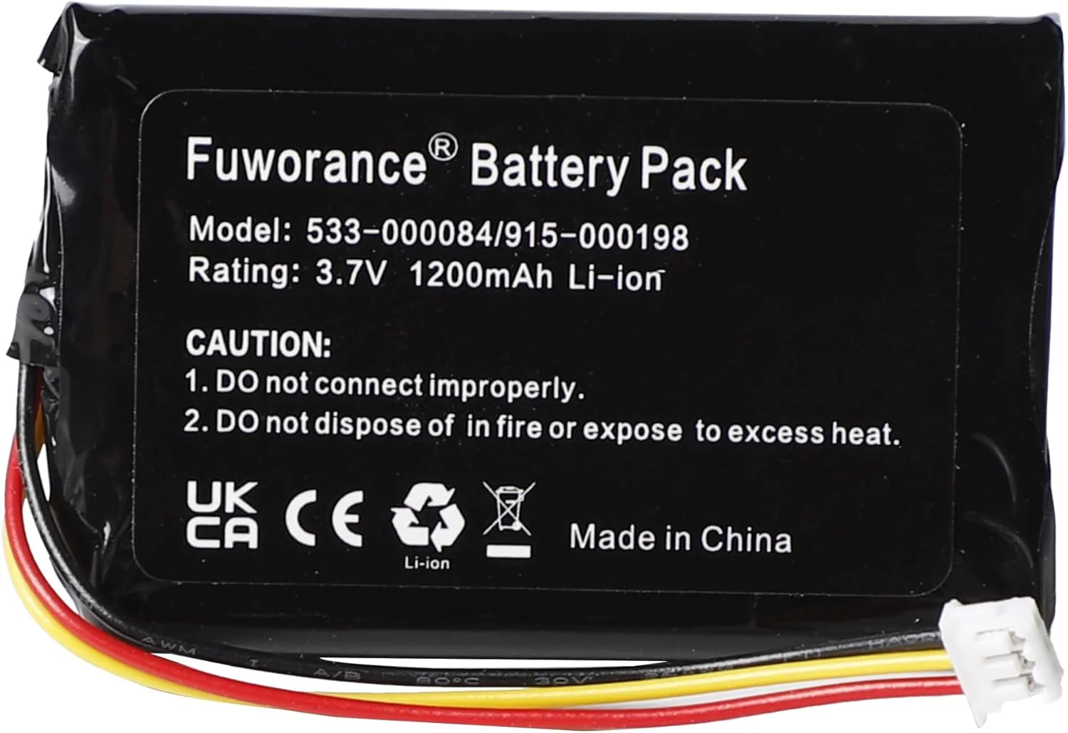 باتری جایگزین Fuworance 1200mAh 3.7V 533-000084 سازگار با Logitech Harmony Touch/Harmony One/Harmony Ultimate 533-000083, 915-000198, 915-000201, باتری تلفن 1209 باتری جایگزین Fuworance 1200mAh 3.7V 533-000084 سازگار با Logitech Harmony Touch/Harmony One/Harmony Ultimate 533-000083, 915-000198, 915-000201, باتری تلفن 1209