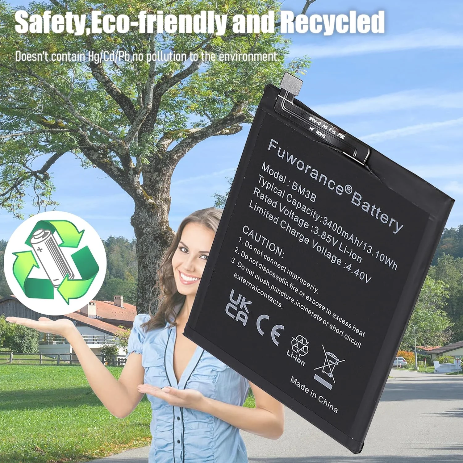 باتری جایگزین فوورنس 3400mAh 3.85V BM3B سازگار با گوشی موبایل شیائومی MI Mix 2 MDE5 به همراه کیت ابزار باتری جایگزین فوورنس 3400mAh 3.85V BM3B سازگار با گوشی موبایل شیائومی MI Mix 2 MDE5 به همراه کیت ابزار