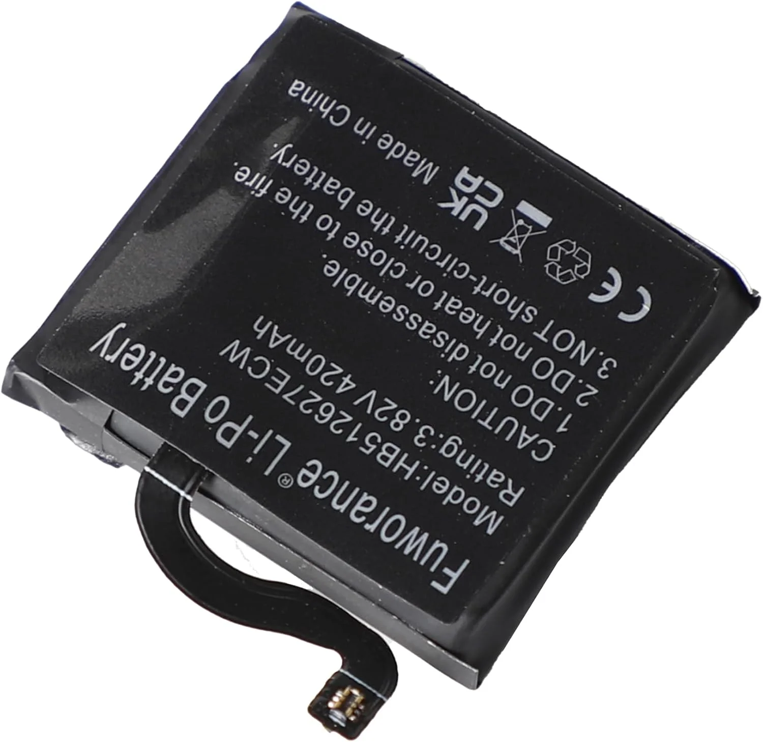 باتری جایگزین فوورنس 420mAh 3.82V HB512627ECW سازگار با ساعت هوشمند Huawei Watch 2، Watch 2 Pro، Watch GT+ باتری جایگزین فوورنس 420mAh 3.82V HB512627ECW سازگار با ساعت هوشمند Huawei Watch 2، Watch 2 Pro، Watch GT+