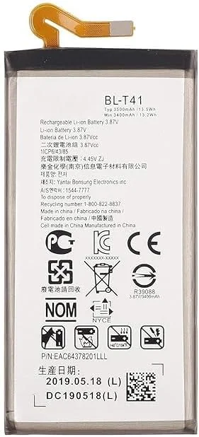 باتری جنریک BL-T41 برای LG G8 ThinQ، جایگزینی باتری برای LG G8 ThinQ LMG820QM7 LM-G820UMB LMG820UM0 LMG820UM1 LMG820UM2 LM-G820N به همراه مجموعه ابزار تعمیر باتری جنریک BL-T41 برای LG G8 ThinQ، جایگزینی باتری برای LG G8 ThinQ LMG820QM7 LM-G820UMB LMG820UM0 LMG820UM1 LMG820UM2 LM-G820N به همراه مجموعه ابزار تعمیر