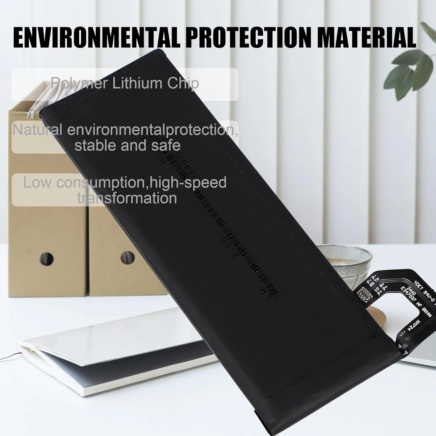 باتری جایگزین Fuworance BM4N با ظرفیت 4780mAh و ولتاژ 3.85V سازگار با گوشی موبایل شیائومی Mi 10 5G/Mi 10S M2102J2SC، باتری لیتیوم یونی قابل شارژ، ظرفیت بالا به همراه کیف ابزار