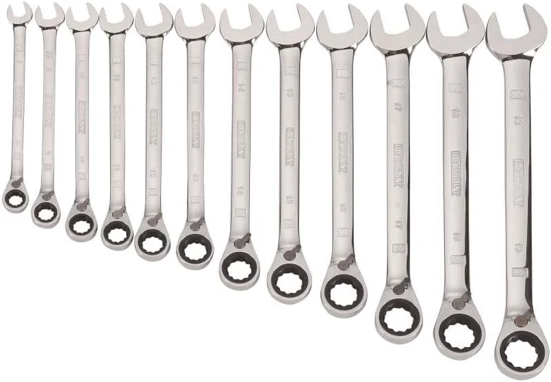 ست آچار جغجغه ای 12 عددی DEWALT MM ست آچار جغجغه ای 12 عددی DEWALT MM