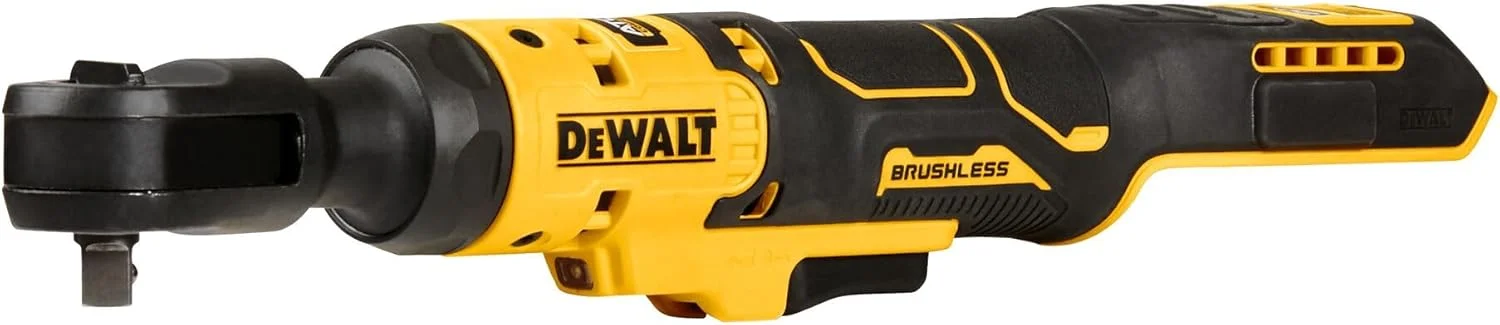 آچار جغجغه ای شارژی 20 ولت DEWALT Atomic، براشلس، 3/8 اینچ، فقط ابزار (DCF513B) آچار جغجغه ای شارژی 20 ولت DEWALT Atomic، براشلس، 3/8 اینچ، فقط ابزار (DCF513B)