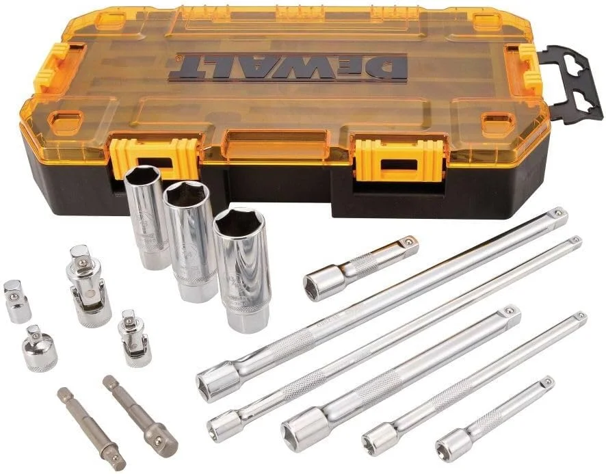 مجموعه ابزار جانبی دیوالت مدل DWMT73807، ۱۵ تکه مجموعه ابزار جانبی دیوالت مدل DWMT73807، ۱۵ تکه