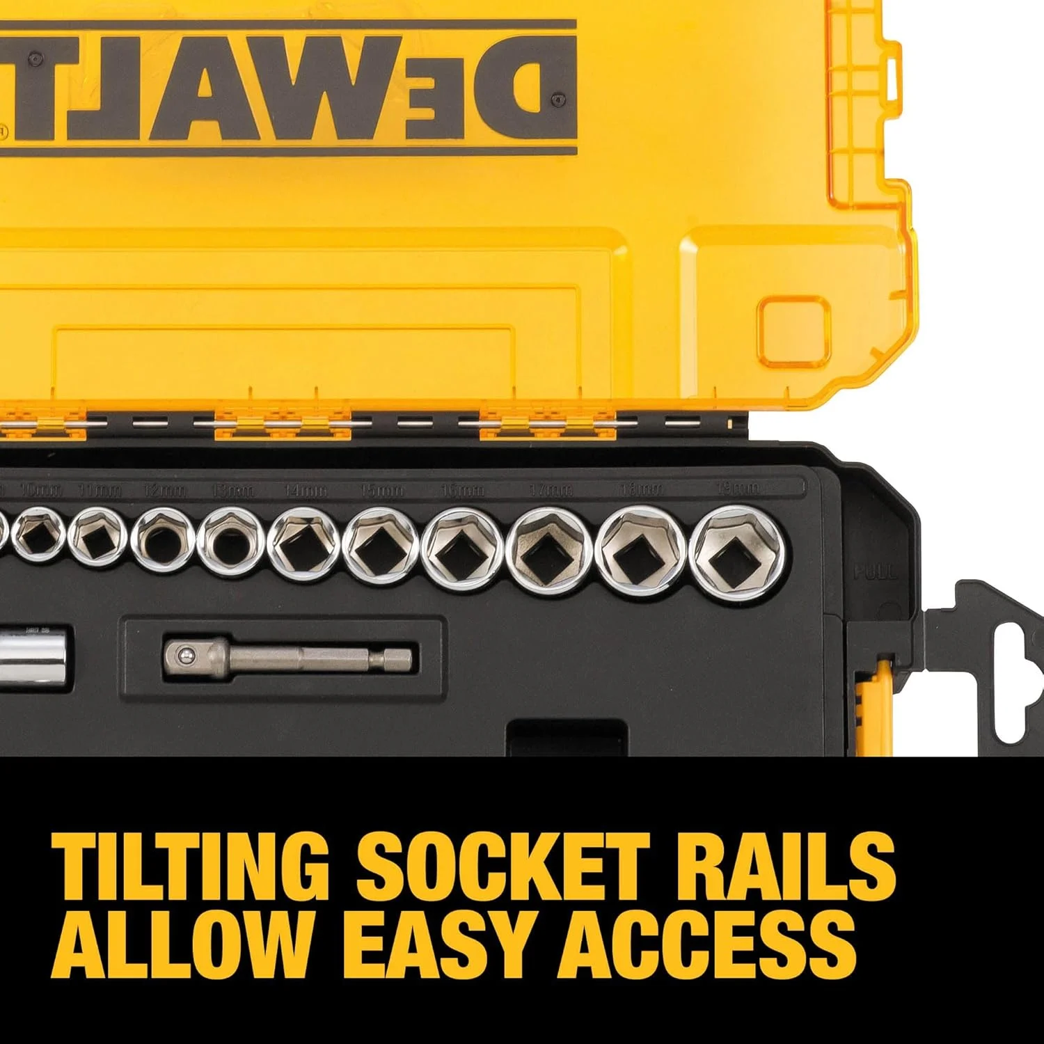 جعبه ابزار Dewalt DWMT73804، ست بکس ¼ و ⅜ اینچ جعبه ابزار Dewalt DWMT73804، ست بکس ¼ و ⅜ اینچ