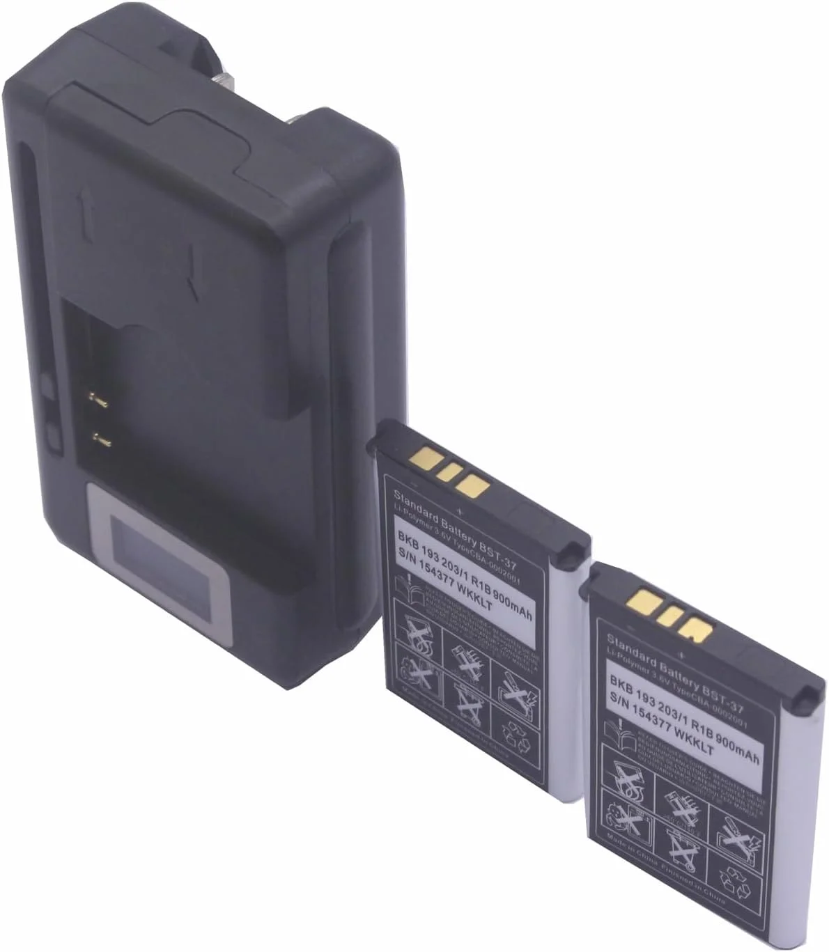 باتری جایگزین 900mAh BST-37 / BST37 برای D750 D750i J100i J210i J220a J220c J220i J230c J230i K310a K310c K310i (2 عدد + شارژر) باتری جایگزین 900mAh BST-37 / BST37 برای D750 D750i J100i J210i J220a J220c J220i J230c J230i K310a K310c K310i (2 عدد + شارژر)