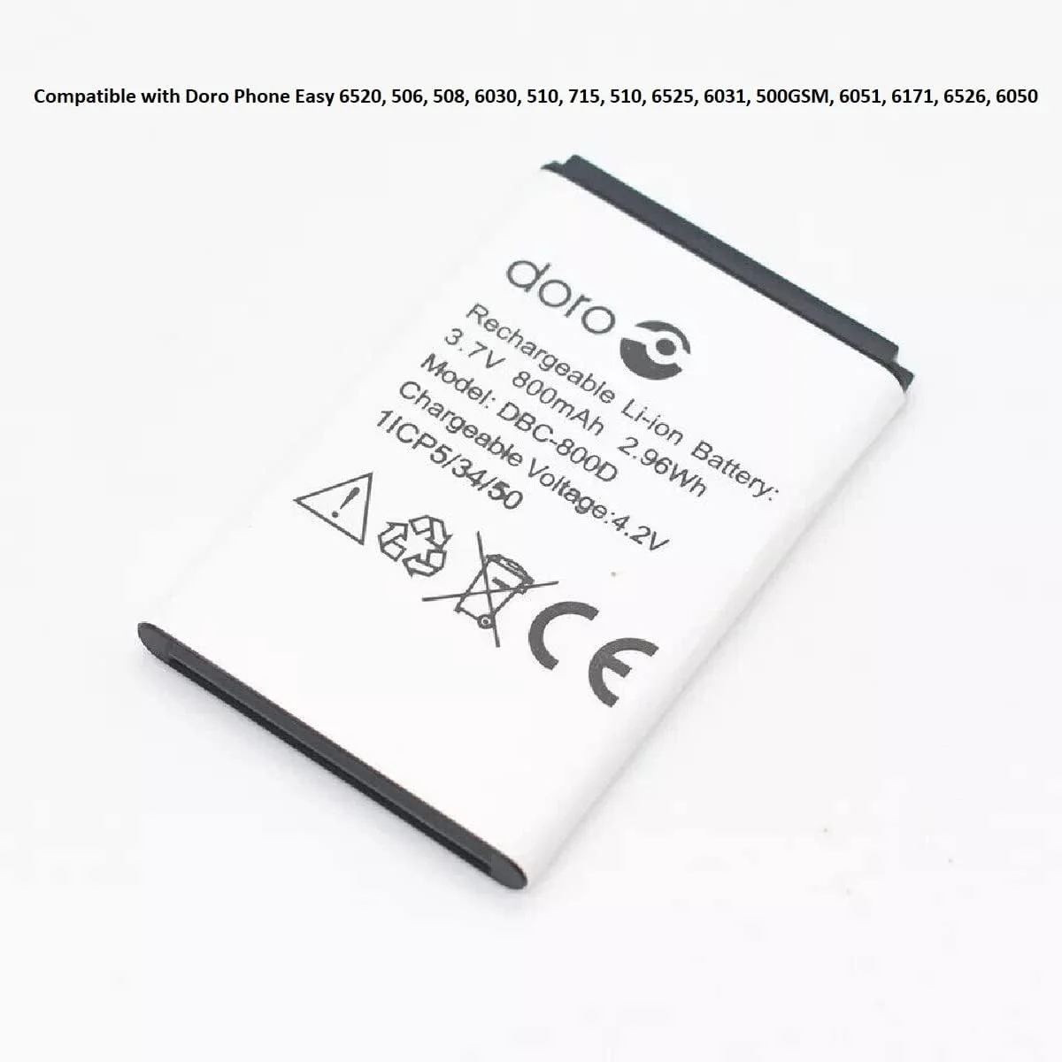 باتری تلفن، قابل شارژ برای تلفن دورو مدل های 6520، 506، 508، 6030، 510، 715، 510، 6525، 6031، 500GSM، 6051، 6171، 6526، 6050 - بسته لیتیومی 800 میلی آمپر باتری تلفن، قابل شارژ برای تلفن دورو مدل های 6520، 506، 508، 6030، 510، 715، 510، 6525، 6031، 500GSM، 6051، 6171، 6526، 6050 - بسته لیتیومی 800 میلی آمپر