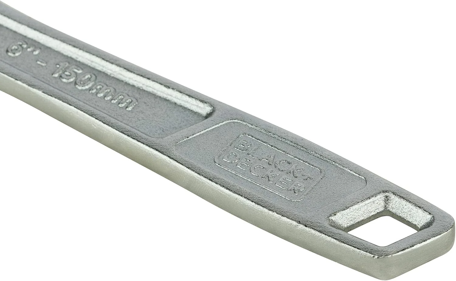 آچار فرانسه 150 میلیمتری قابل تنظیم بلک اند دکر، نقرهای - Bdht81590 آچار فرانسه 150 میلیمتری قابل تنظیم بلک اند دکر، نقرهای - Bdht81590