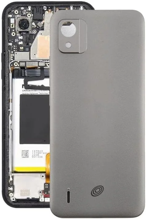 درب پشت باتری گوشی موبایل نوکیا C110 (خاکستری) درب پشت باتری گوشی موبایل نوکیا C110 (خاکستری)