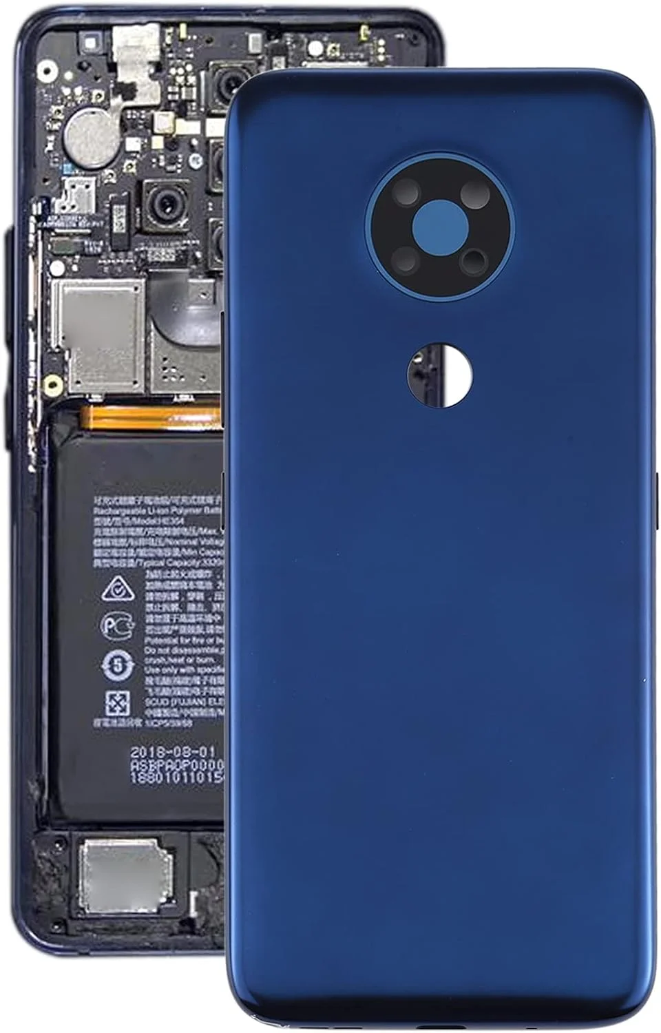 درب پشت باتری گوشی موبایل نوکیا C5 Endi، قطعات جایگزین درب پشت باتری گوشی موبایل نوکیا C5 Endi، قطعات جایگزین