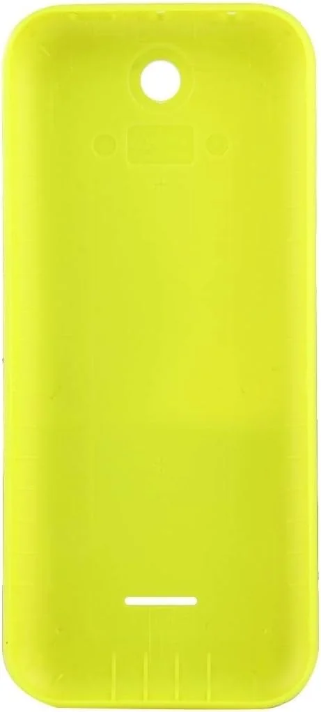 قاب پشتی پلاستیکی رنگ ثابت GHZHEGIZHUND برای نوکیا 225 (مشکی) لوازم جانبی تلفن همراه (رنگ: زرد)