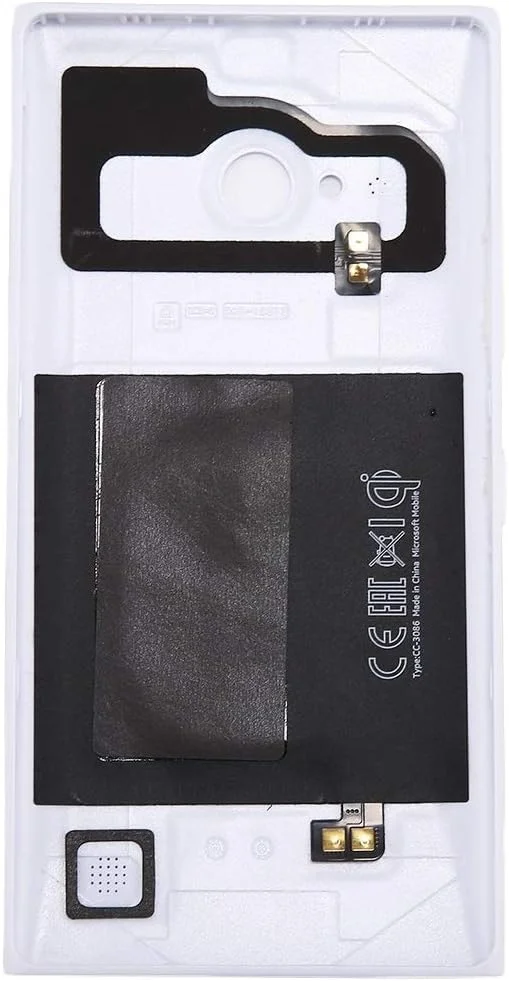 درب پشتی باتری NFC رنگ ثابت برای نوکیا لومیا 735 (مشکی) (رنگ: سفید) درب پشتی باتری NFC رنگ ثابت برای نوکیا لومیا 735 (مشکی) (رنگ: سفید)