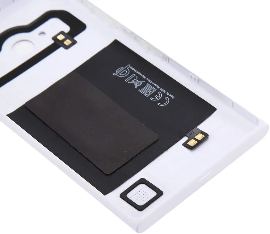 درب پشتی باتری NFC رنگ ثابت برای نوکیا لومیا 735 (مشکی) (رنگ: سفید) درب پشتی باتری NFC رنگ ثابت برای نوکیا لومیا 735 (مشکی) (رنگ: سفید)