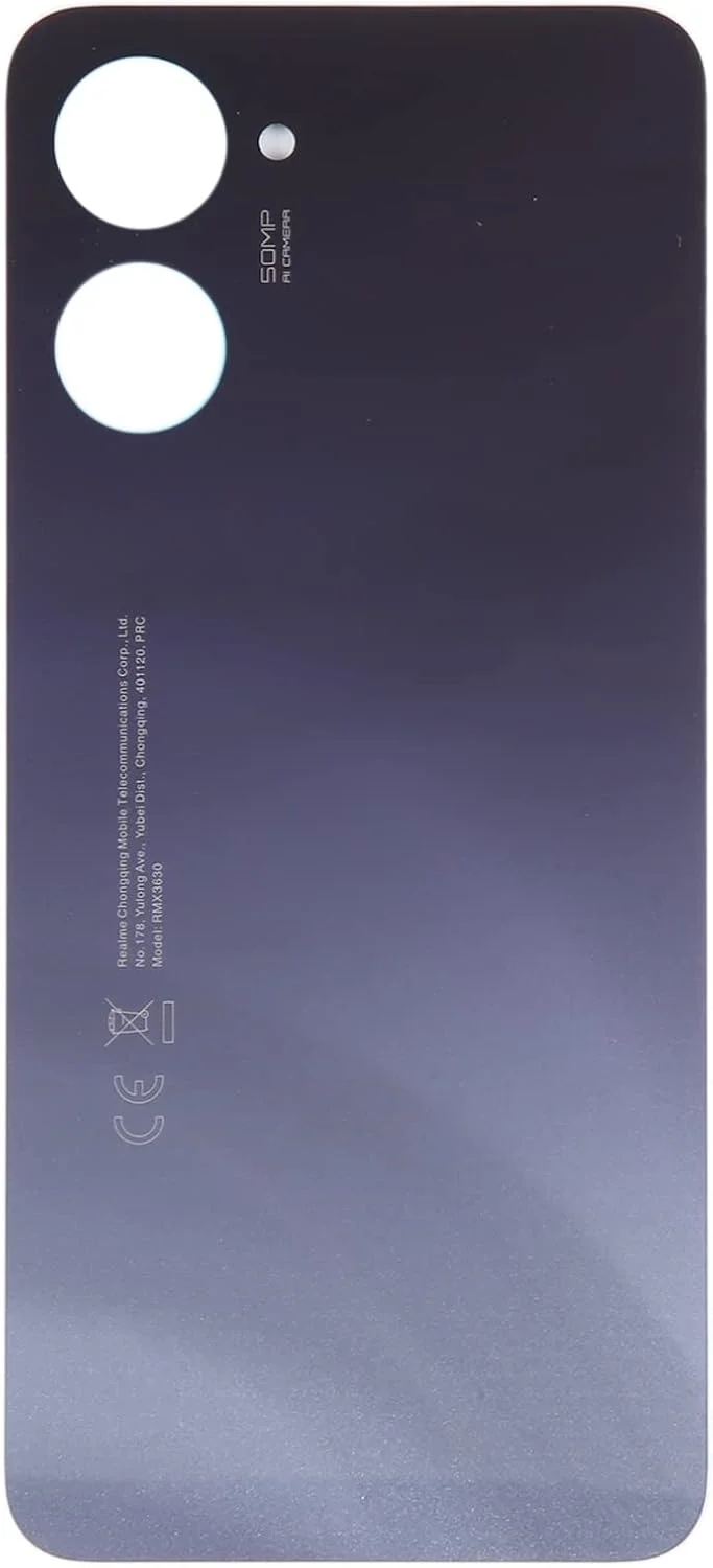 درب پشت باتری جایگزین SHIHUI برای Realme 10 (مشکی)(سفید) (رنگ: مشکی) درب پشت باتری جایگزین SHIHUI برای Realme 10 (مشکی)(سفید) (رنگ: مشکی)