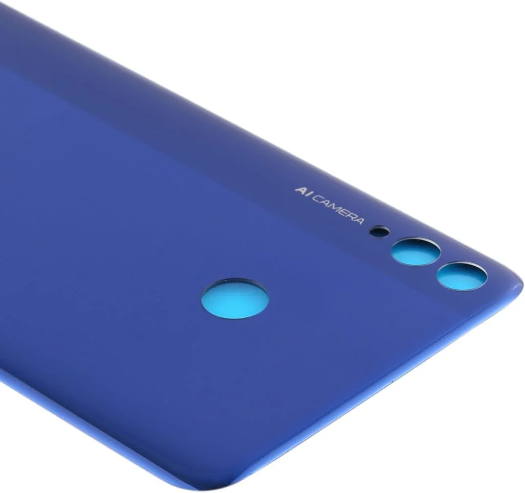 درب پشت باتری سازگار با هوآوی آنر 8X Max، مجموعه تعمیر تعویض درب پشت بدنه برای آنر 8X Max آبی درب پشت باتری سازگار با هوآوی آنر 8X Max، مجموعه تعمیر تعویض درب پشت بدنه برای آنر 8X Max آبی