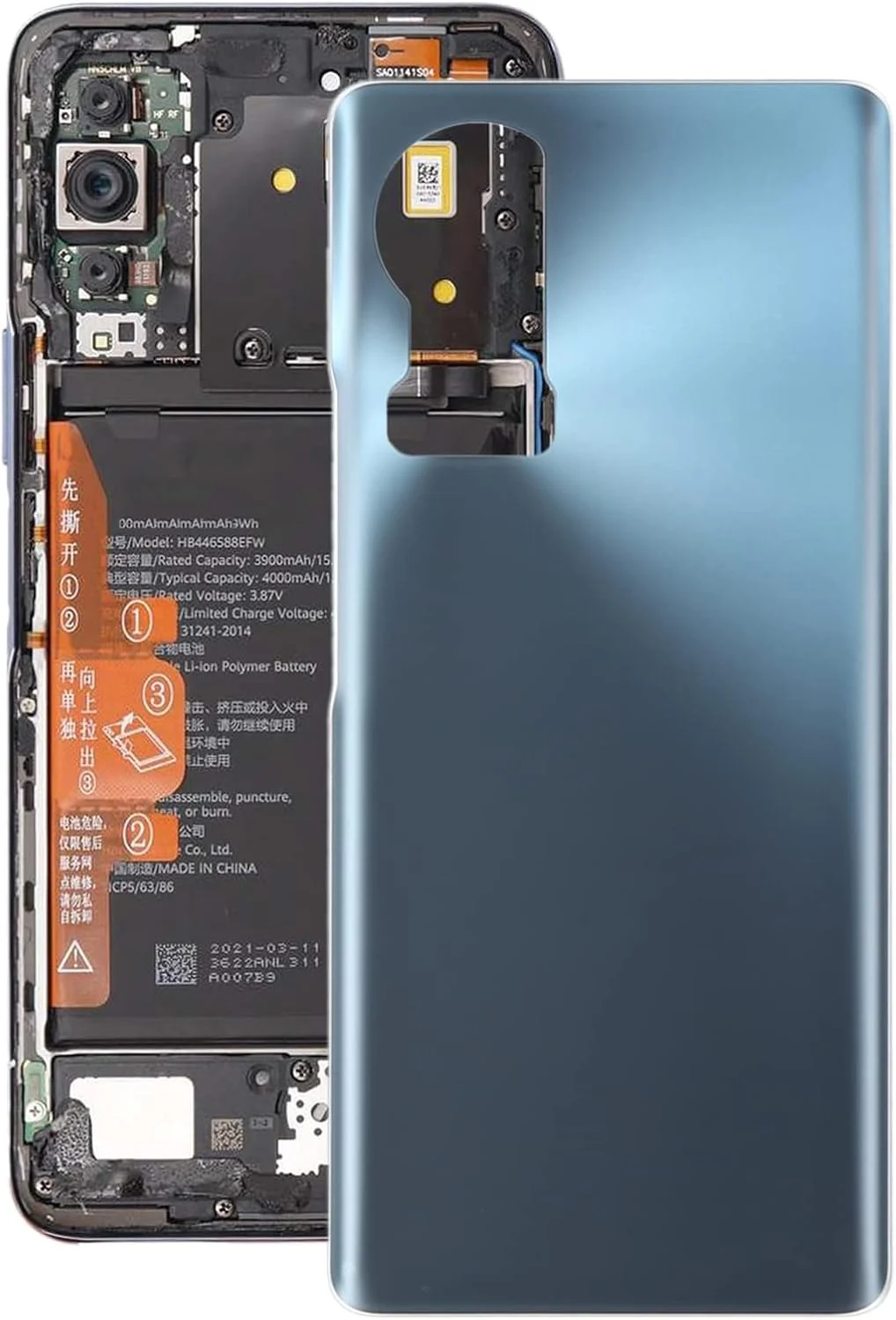 درب پشتی شیشه ای جایگزین SHIHUI برای آنر 80 (مشکی)(صورتی)(سبز)(سفید) (رنگ: سبز) درب پشتی شیشه ای جایگزین SHIHUI برای آنر 80 (مشکی)(صورتی)(سبز)(سفید) (رنگ: سبز)