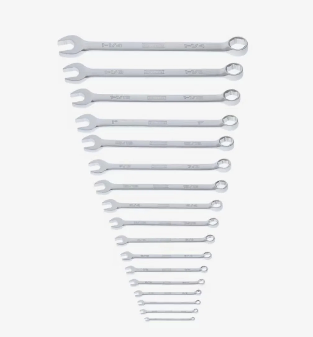 مجموعه آچار یکسر رینگ 17 عددی SAE