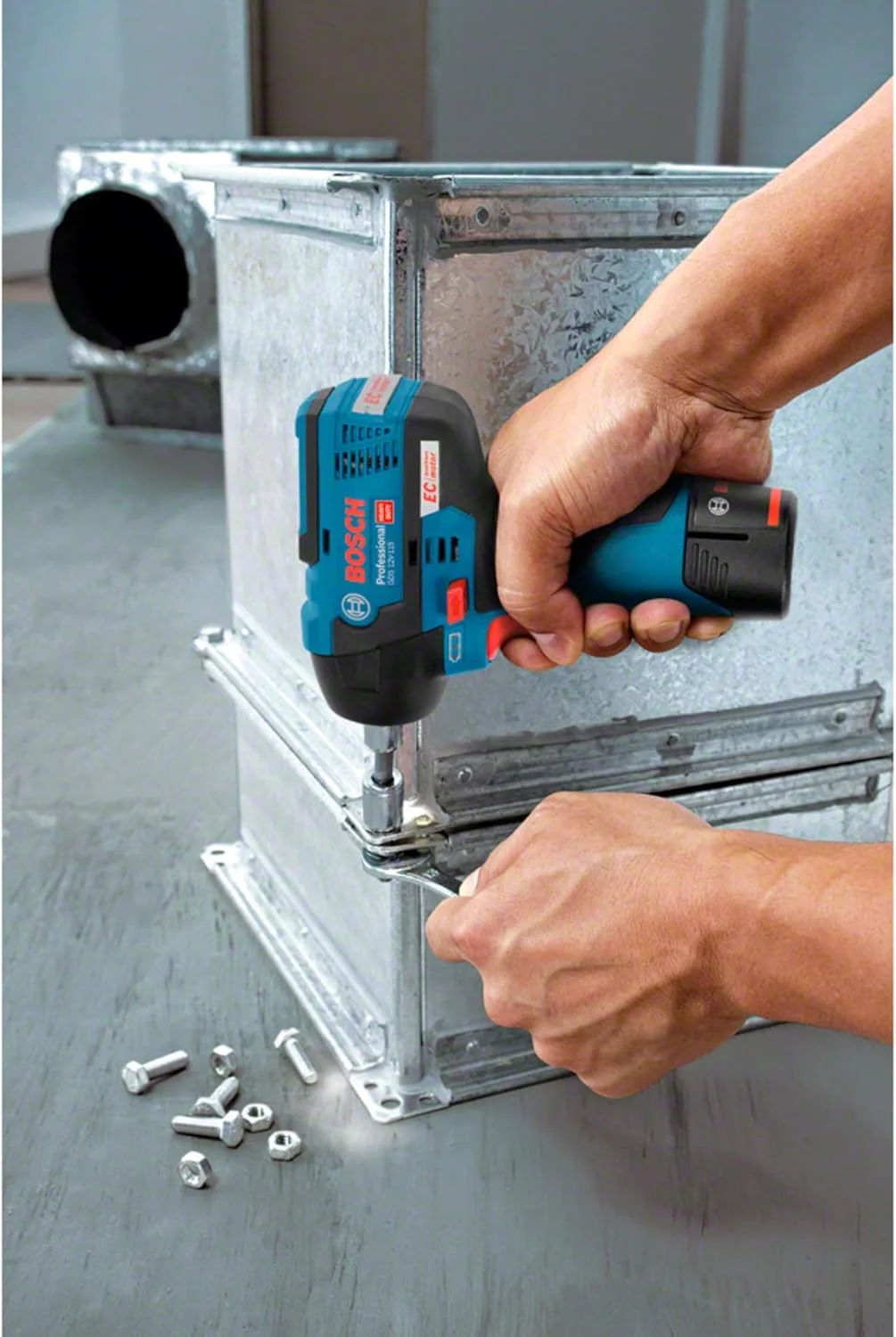 آچار ضربه ای شارژی بوش Professional GDS 12V-115 بدون باتری و شارژر