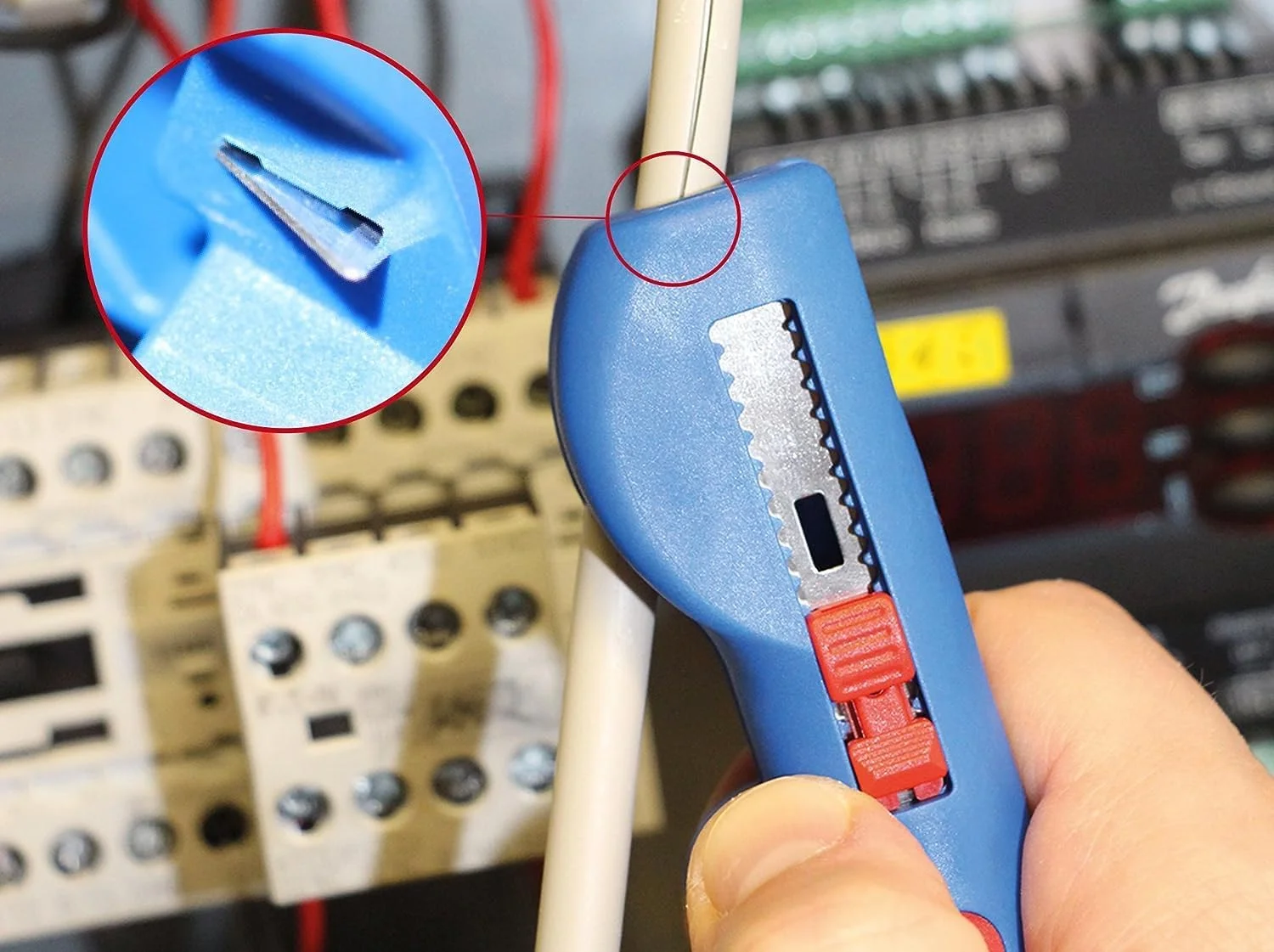 ابزار سیم لخت کن WEICON Quadro-Stripper شماره 16 | ابزار 4 در 1 برای لخت کردن کابل های 8.0-13.0 میلی متر