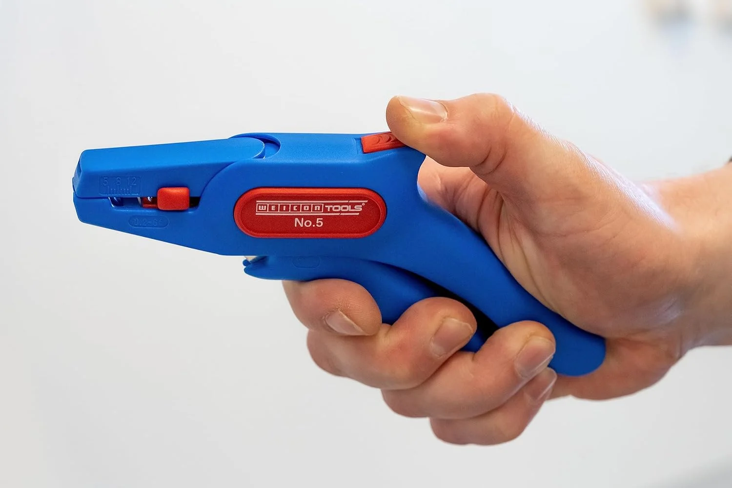 WEICON Tools No. 5 سیم لخت کن مجموعه 12 عددی سیم لخت کن اتوماتیک برای تمام هادی های انعطاف پذیر و جامد استاندارد از 0.2-6.0 میلی متر مربع WEICON Tools No. 5 سیم لخت کن مجموعه 12 عددی سیم لخت کن اتوماتیک برای تمام هادی های انعطاف پذیر و جامد استاندارد از 0.2-6.0 میلی متر مربع