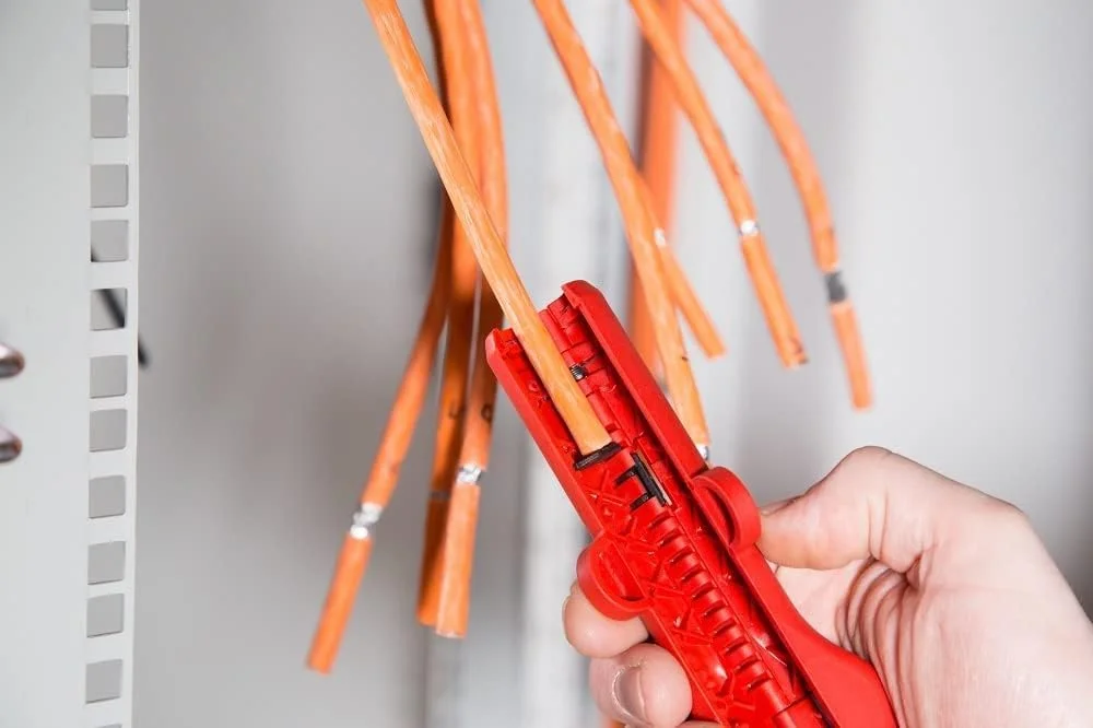 ابزار روکش بردار WEICON 52000010 مناسب برای کابل های دیتا 4.5 تا 10 میلی متر