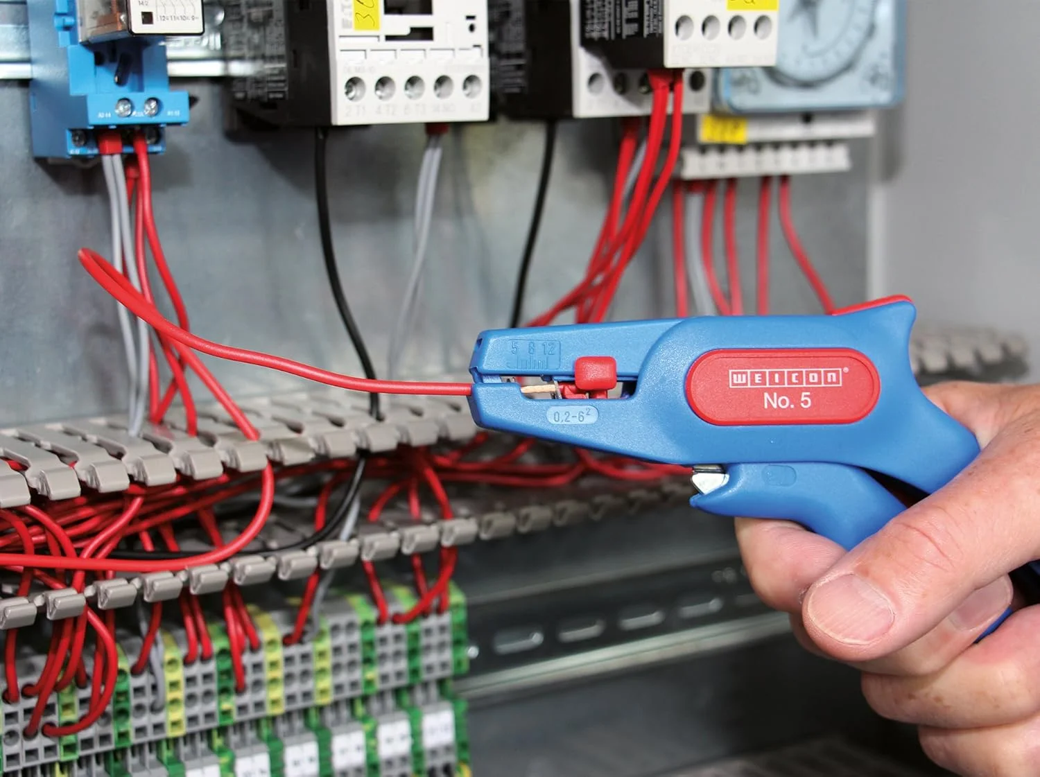 مجموعه ابزار نصب الکتریکی 2 WEICON | سیم لخت کن شماره 5 / کابل لخت کن شماره S4-28 مجموعه ابزار نصب الکتریکی 2 WEICON | سیم لخت کن شماره 5 / کابل لخت کن شماره S4-28