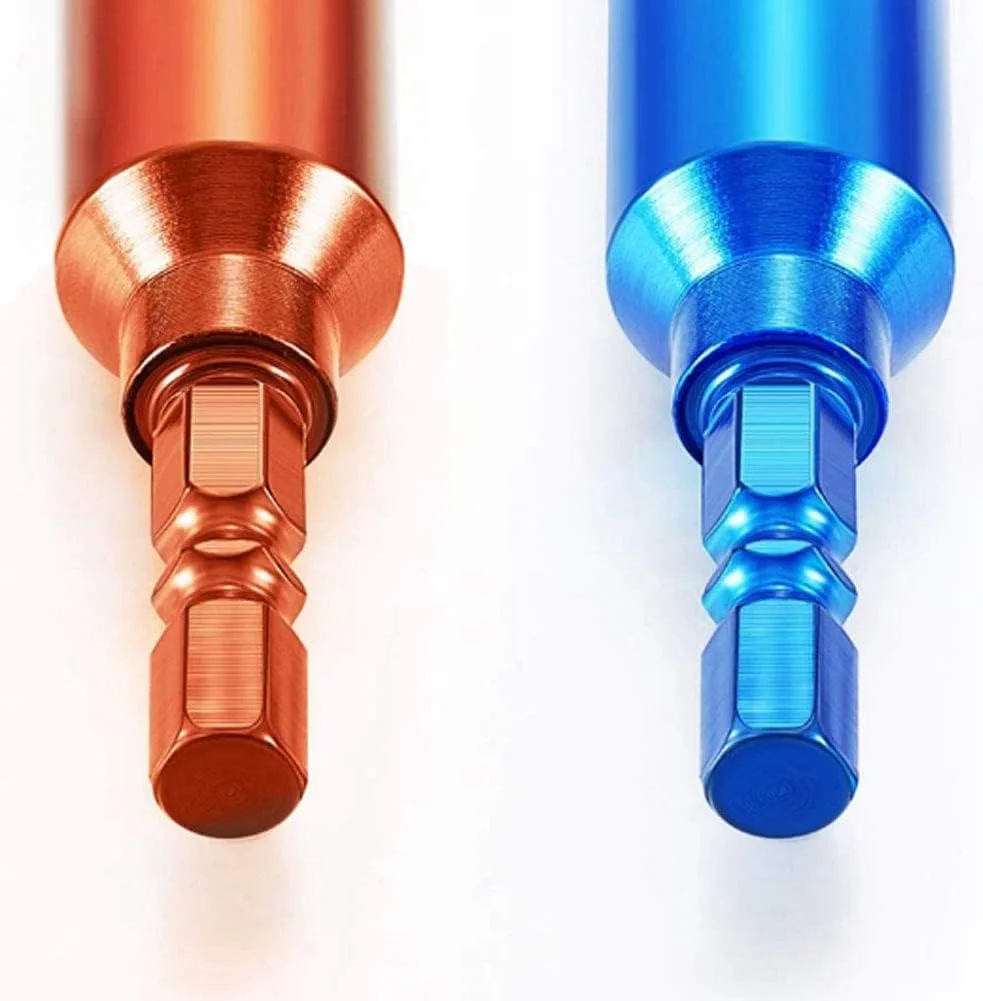 ابزار سیم‌تاب KASTWAVE، سیم لخت کن و تابنده سیم، 4 مربع 3 راه / 5 راه ابزار مته تابنده اتوماتیک برای لخت کردن و تاباندن کابل سیم (3 عدد)