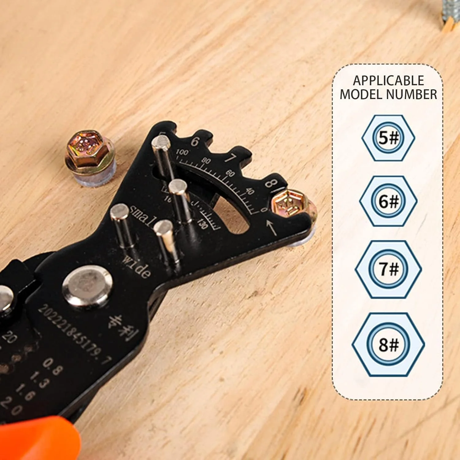 سیم لخت کن KASTWAVE، سیم لخت کن چند منظوره، سیم چین، پرس سرسیم، ابزار انبر سیم لخت کن اتوماتیک حرفه ای برای لخت کردن/بریدن/پرس کردن/پیچاندن سیم، ابزار آچار سیم لخت کن KASTWAVE، سیم لخت کن چند منظوره، سیم چین، پرس سرسیم، ابزار انبر سیم لخت کن اتوماتیک حرفه ای برای لخت کردن/بریدن/پرس کردن/پیچاندن سیم، ابزار آچار