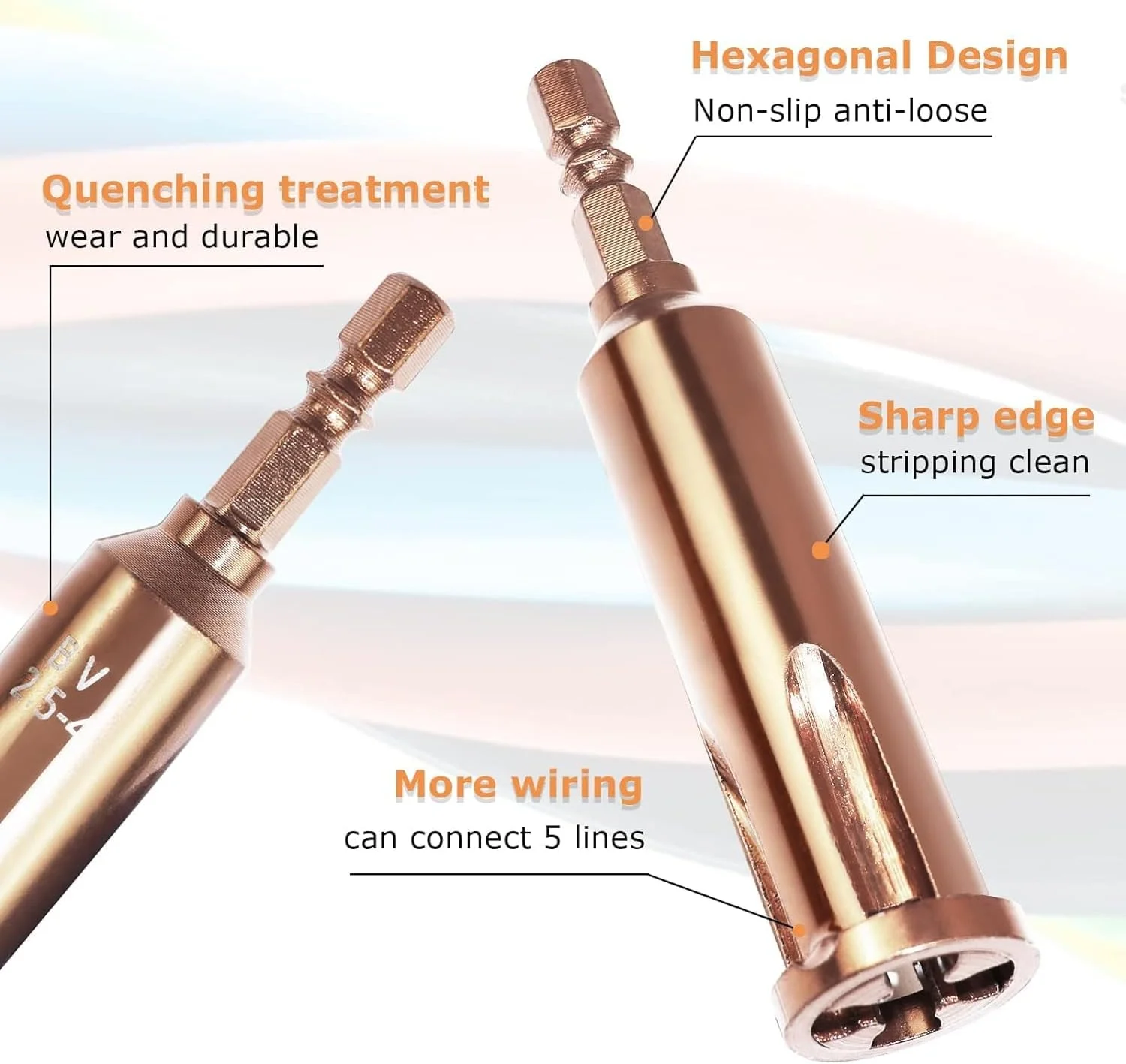 ابزار سیمتاب KASTWAVE، مجموعه 3 عددی: سیم لخت کن و تابنده، تابنده 3 راهه/5 راهه، سازگار با ترمینالهای سیم 4 و 2.5 مربعی، ساختار فلزی و پلاستیکی بادوام، سبز، آبی، قهوهای ابزار سیمتاب KASTWAVE، مجموعه 3 عددی: سیم لخت کن و تابنده، تابنده 3 راهه/5 راهه، سازگار با ترمینالهای سیم 4 و 2.5 مربعی، ساختار فلزی و پلاستیکی بادوام، سبز، آبی، قهوهای