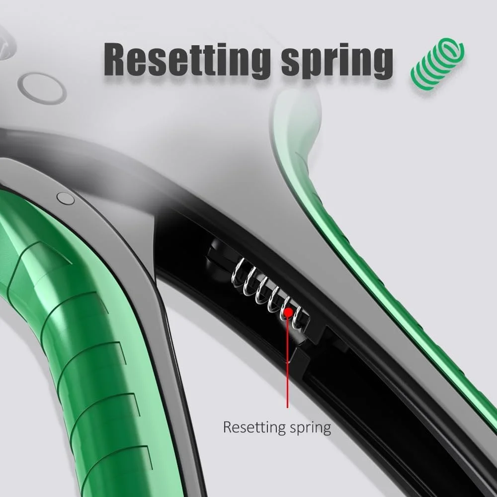 ابزار سیم لخت کن 2 در 1 KASTWAVE، سیم لخت کن و سیم چین اتوماتیک با موقعیت یابی خودکار فاصله و فنر برگشتی، ایده آل برای لخت کردن و برش سیم های 30-8 AWG، مناسب برای سیم های مختلف، سبز