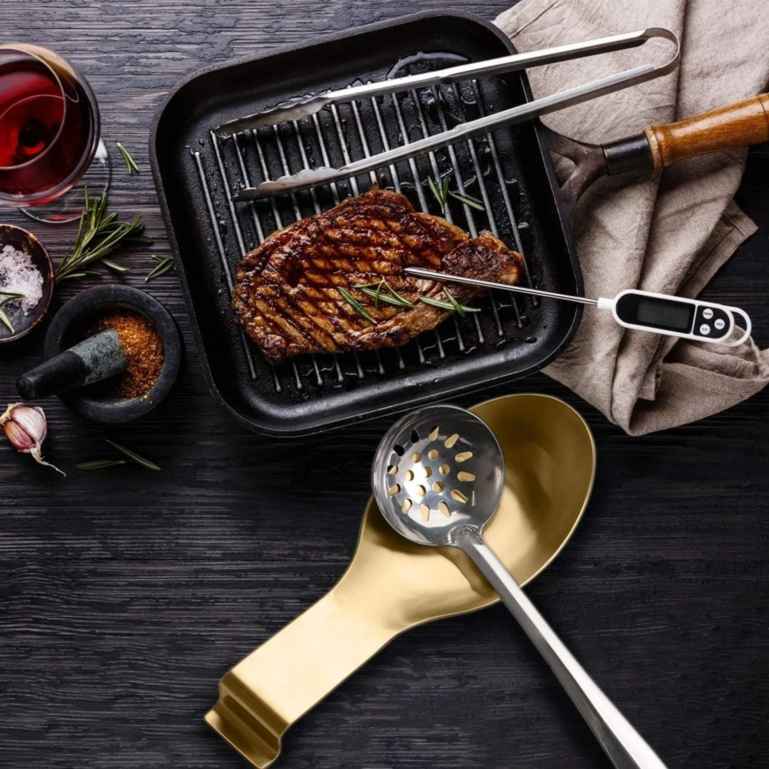 جا قاشقی استیل ضد زنگ، نگهدارنده کفگیر ملاقه، جا قاشقی استیل ضد زنگ، پرداخت برس خورده، قابل شستشو در ماشین ظرفشویی جا قاشقی استیل ضد زنگ، نگهدارنده کفگیر ملاقه، جا قاشقی استیل ضد زنگ، پرداخت برس خورده، قابل شستشو در ماشین ظرفشویی