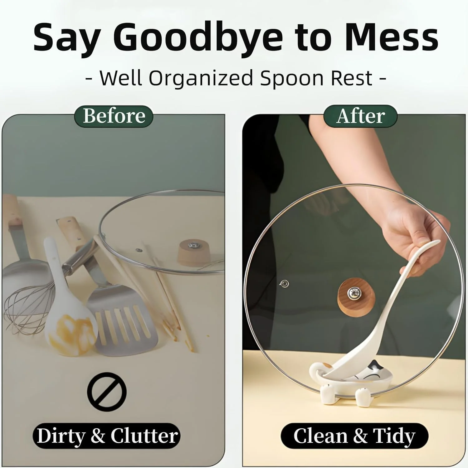 جا قاشقی و نگهدارنده درب قابلمه تزویق، 4 عددی، 14 سانتی متری، طرح گربه، سرامیکی مقاوم در برابر حرارت، مناسب برای کفگیر، لوازم جانبی آشپزخانه برای ملاقه، درب قابلمه و چاپستیک جا قاشقی و نگهدارنده درب قابلمه تزویق، 4 عددی، 14 سانتی متری، طرح گربه، سرامیکی مقاوم در برابر حرارت، مناسب برای کفگیر، لوازم جانبی آشپزخانه برای ملاقه، درب قابلمه و چاپستیک