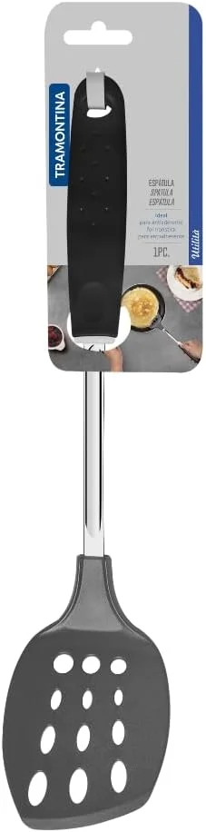 کفگیر ترامونتینا مدل Utilita با دسته مشکی کفگیر ترامونتینا مدل Utilita با دسته مشکی