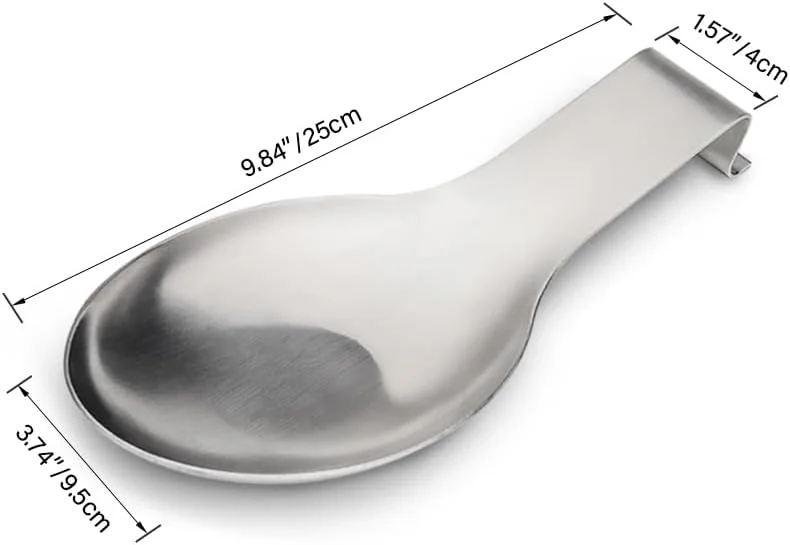 جا قاشقی استیل VanlonPro، نگهدارنده کفگیر ملاقه، جا قاشقی استیل برای لوازم آشپزی، پرداخت برس خورده، قابل شستشو در ماشین ظرفشویی 25x9.4 سانتی متر (نقره ای 2 عددی) جا قاشقی استیل VanlonPro، نگهدارنده کفگیر ملاقه، جا قاشقی استیل برای لوازم آشپزی، پرداخت برس خورده، قابل شستشو در ماشین ظرفشویی 25x9.4 سانتی متر (نقره ای 2 عددی)