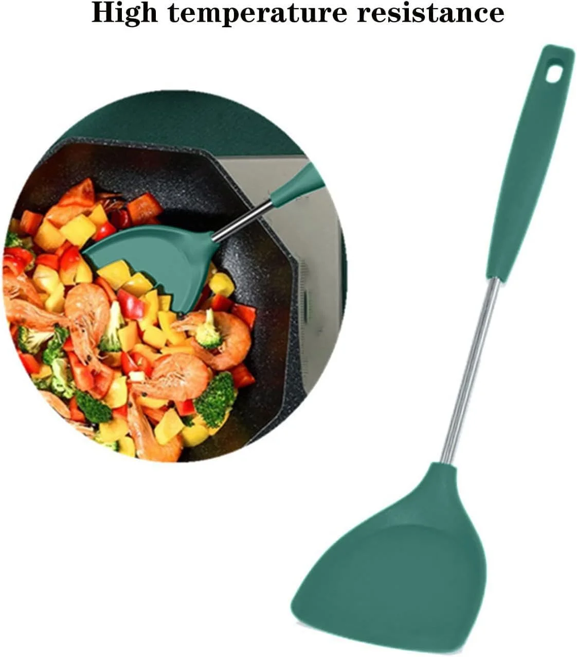 ملاقه نچسب، ملاقه های آشپزی، ملاقه سیلیکونی، ملاقه سوراخ دار، سرو کننده پاستا، ملاقه اسپاگتی، ملاقه دوسا، ملاقه استیل دوسا، ملاقه سوپ، کفگیر، پایه کفگیر برای آشپزی (ست 3 عددی، سبز) ملاقه نچسب، ملاقه های آشپزی، ملاقه سیلیکونی، ملاقه سوراخ دار، سرو کننده پاستا، ملاقه اسپاگتی، ملاقه دوسا، ملاقه استیل دوسا، ملاقه سوپ، کفگیر، پایه کفگیر برای آشپزی (ست 3 عددی، سبز)