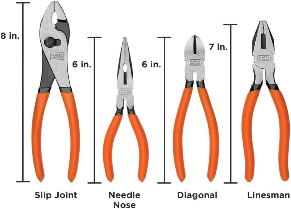 مجموعه انبر بلک اند دکر، 4 عددی (Bdht84002) مجموعه انبر بلک اند دکر، 4 عددی (Bdht84002)